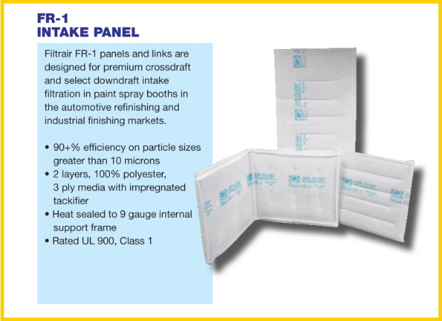 Air Flow Technology | Paint Spray Booth Air Filters